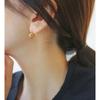 Fashion Simple Design Silver Color Hollow Heart Hoop Earrings for Women Cute Stainless Steel Gold Color Earrings Jewelry Gifts