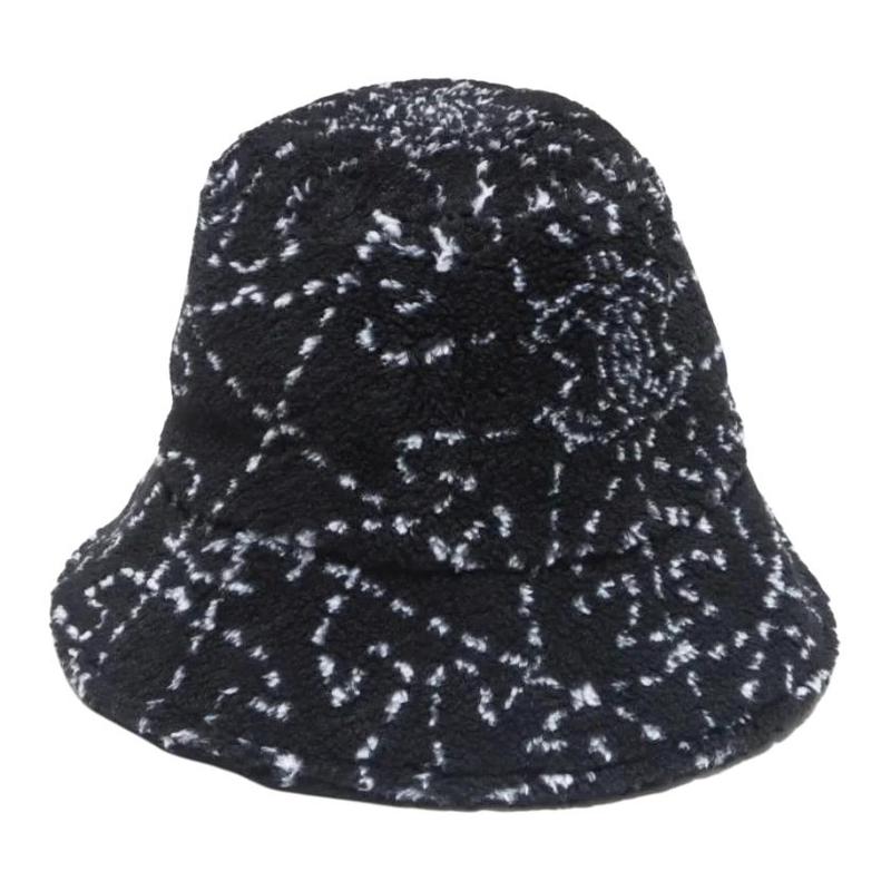 

CHANEL original design cotton bucket hat women s black чорний