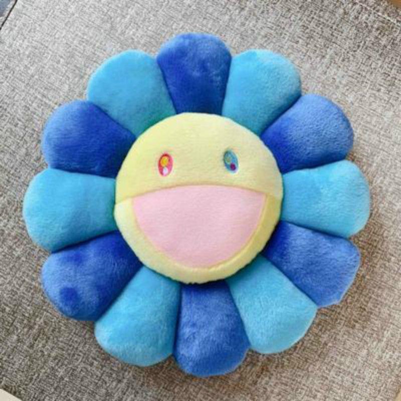 Bright And Colorful 40cm Takashi Murakami Rainbow Flower Pillow Plush For Kids