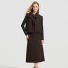 Women's Retro Vest & Midi Skirt Set