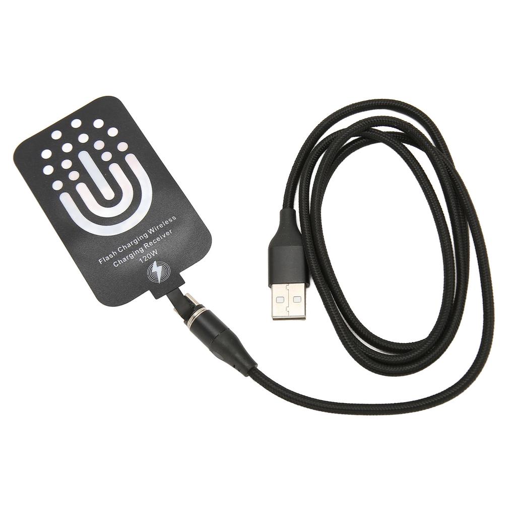 5W Wireless Charging Receiver Adapter Type C 120W Magnetic Thin Charging Fast Safe Wireless Charging