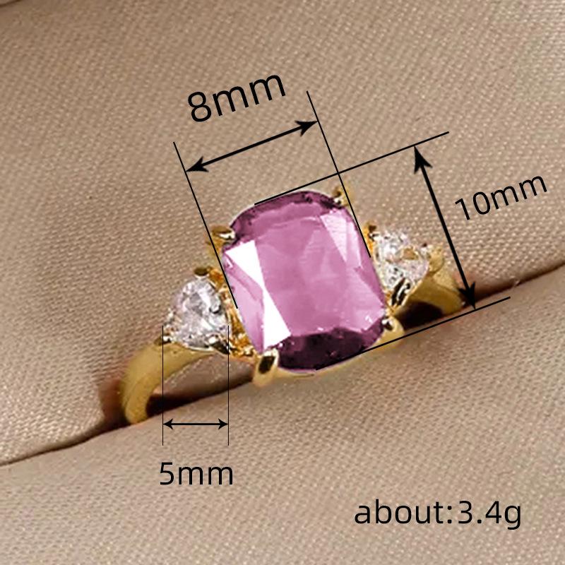 Cao Shi Retro Princess Engagement Ring: European & American Style Exaggerated Design