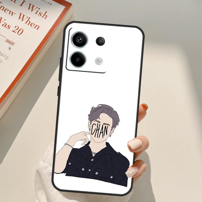 Bang Chan Funda For Xiaomi Redmi Note 14 13 12 10 11 15 Pro Plus Case For Redmi 15C 10C 12C 13C 14C 15