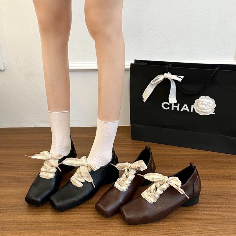 Fashion Women Square Toe Heeled Shoes Designer 2025 Summer New Loafers Sandals Elegant Chunky Party Shoes Woman Pumps Zapatillas Mujer