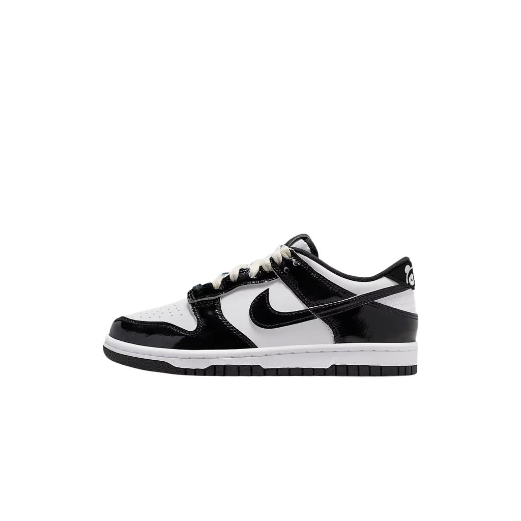 Nike Dunk Fashion Comfortable Versatile Mid-Top Kids Training Shoes Kids Training Shoes Black White HQ9294-101