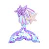 A 6-piece Set of New Sequined Cartoon Mermaid Starfish Shell Edge Clip-on Hair Accessories