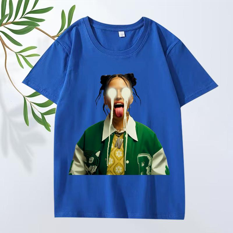 Nina Chuba Printing 2025 Classic Vintage Style Graphics T Shirt Men’s Women Oversized 100% Cotton Short Sleeve Summer Unisex Tee