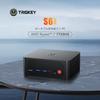 TRIGKEY Mini-PC Ryzen 7 7735HS Kerne und 16 bis zu Zen 2 S7 Pro AMD Mini-PC 32 GB DDR5 4800 MHz 500 GB NVME klein 3 Bildschirme gleichzeitige Ausgabe 4K hoch
