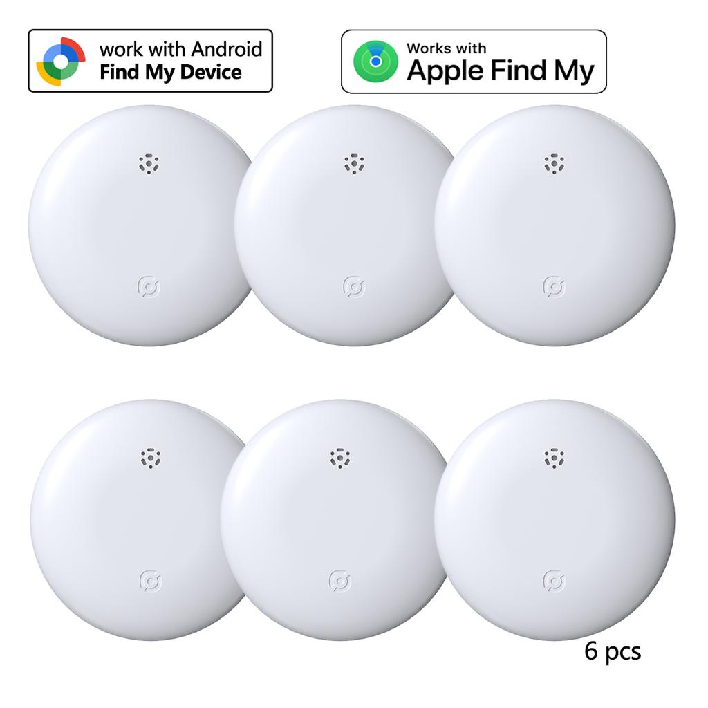 Mini GPS Dual System Tracker For Apple Find My/Android Google Find Hub App Item Finder Bike/Bag Locator Tracker