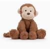 Scimmia dai Capelli Mossi Peluche Marrone Morbido 23cm
