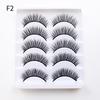 RED SIREN Cat Eye Lashes 5 Pairs Winged Wispy Natural False Eyelashes Makeup Fox Eye Faux Mink Eyelashes