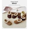 Children's fleece-lined thickened cotton shoes, new autumn and winter models, boys' Boken cotton shoes for small, medium, and large children, girls'