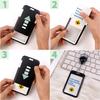 Black retractable removable lanyard sleeve with name clip adjustable suitable for men women and teachers