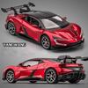 1/32 BYD Yangwang U9 Alloy Sports Car Model Diecasts Metal Track Racing Vehicles Car Model Simulation Sound Light Kids Toys Gift
