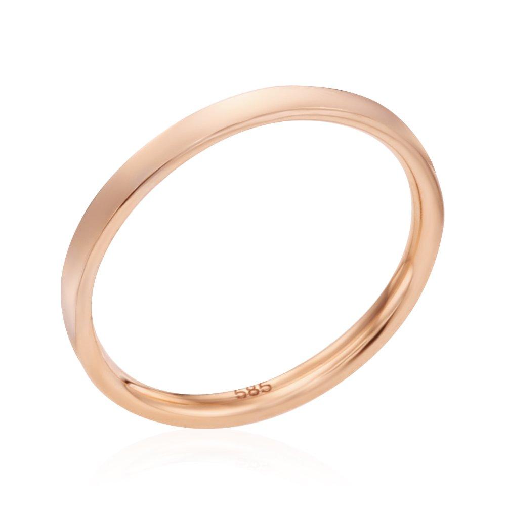 [Bnbgold] 14K/18K Volume Flat Minja Ring Srs38564