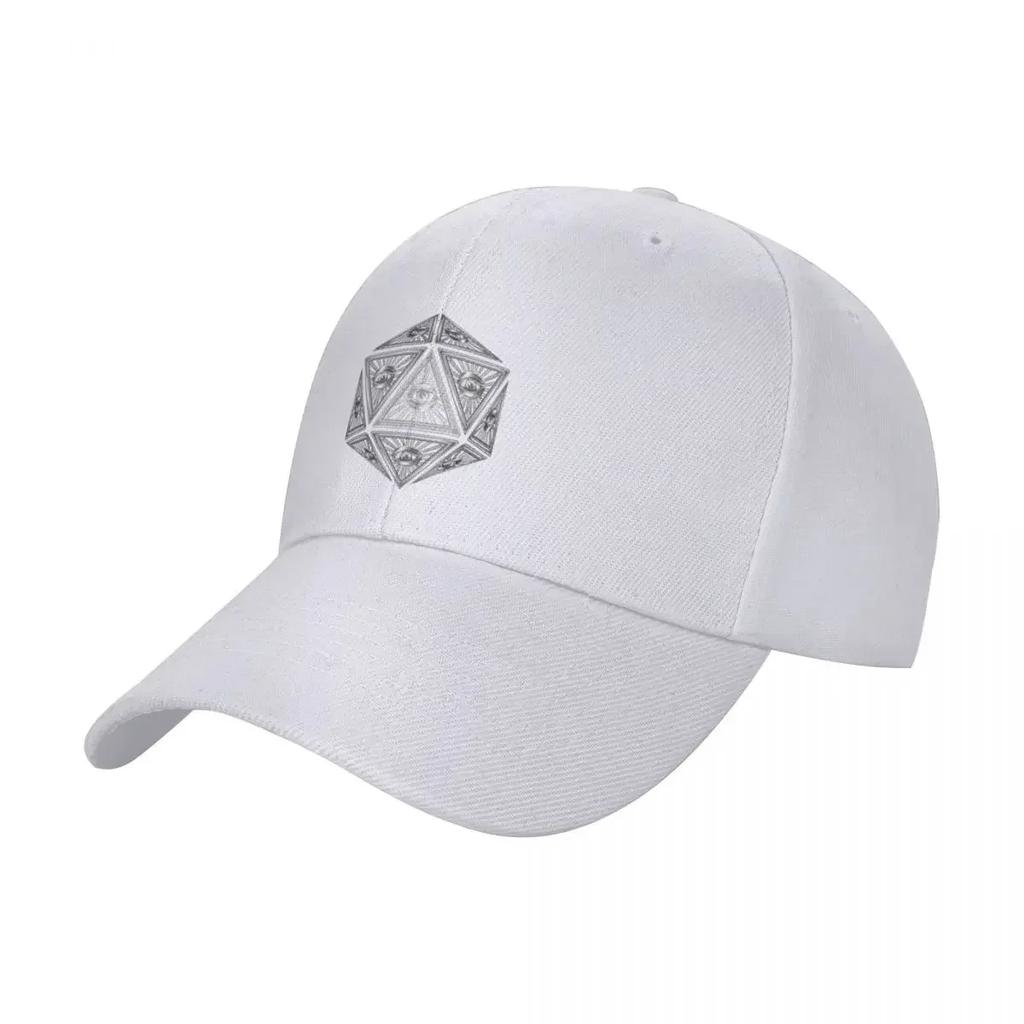D20 the Order of the Dungeon Master Baseball Cap Birthday Golf Hat Man Rugby New In The Hat Unisex Women's