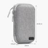 Shockproof Carrying Charging Adapter Case Hard Protective Pouch for M.2 Hard Drive Small Electronics Cable Accessories