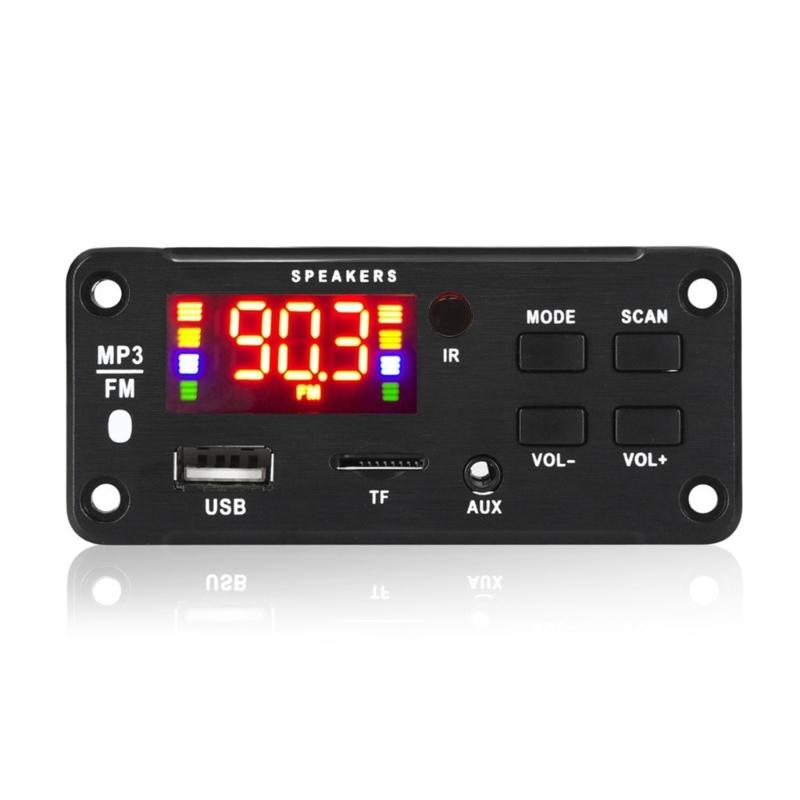 Car MP3 Player Decoding Module Bluetooth-compatible Decoders Board 2x25W Amplifier Decoding Module with Remote Control