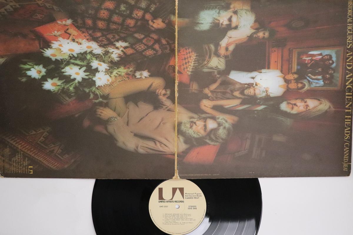 

LP Record CANNED HEAT Historical Figures And Ancient Head UAS5557 UNITED ARTISTS 1972 US Rock Used