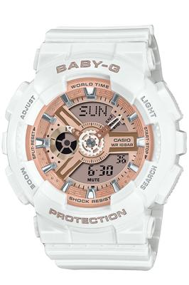 Babygie Watch White [Casio] [] BA-110X-7A1JF Women's