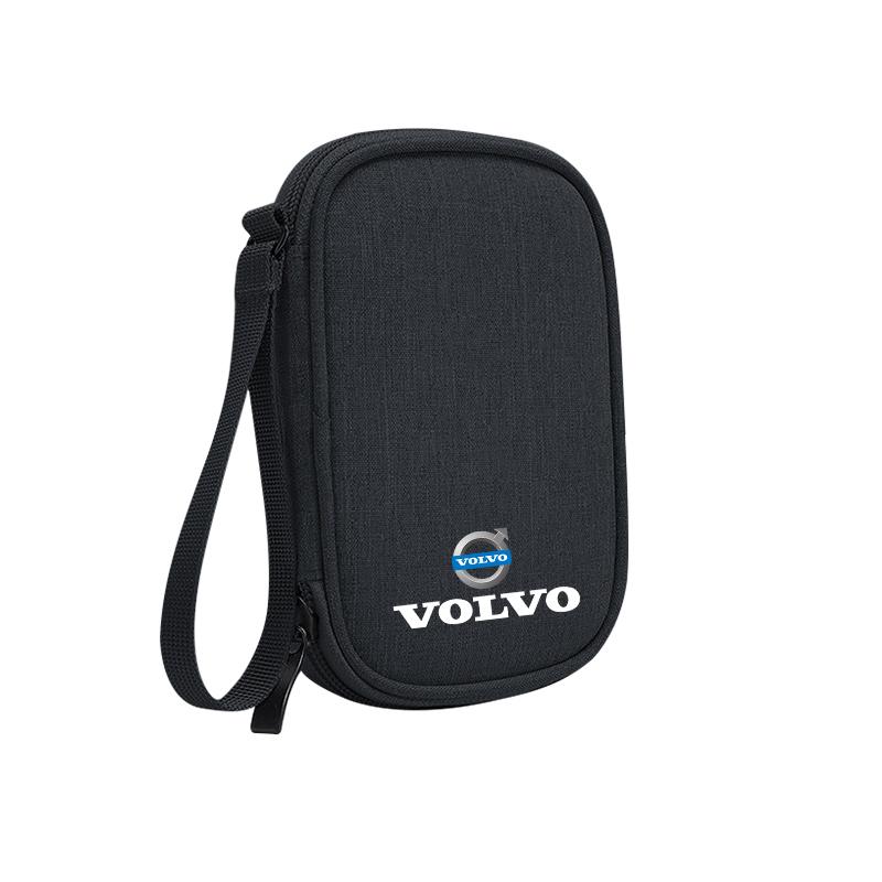 

Portable Car Key Pack Auto Driver s License Phone Storage Bag For Volvo V60 V40 XC90 S60 C30 S80 V90 EX30 EX90 EM90 C40 S40 S80L