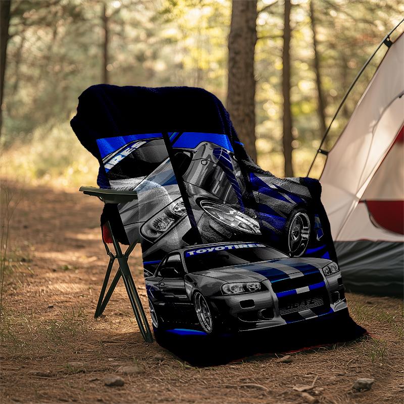 Fast & Furious Motiv Decke - Perfekt für Sofa, Bett, Reisen & Outdoor | Maschinenwaschbar, Gemütlich & Langlebig.