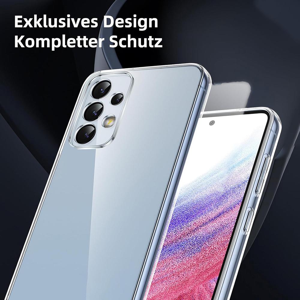 כיסוי סיליקון רך דק במיוחד עבור Samsung Galaxy A56 A36 A26 A16 A06 A55 A35 A25 A15 A05s A54 A34 A14 A53 A73 A33 A72 A52 A32 5g