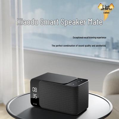 Xiaodu Smart Speaker Mate with LED Clock and AI Assistant CN Plug (adapter Included)