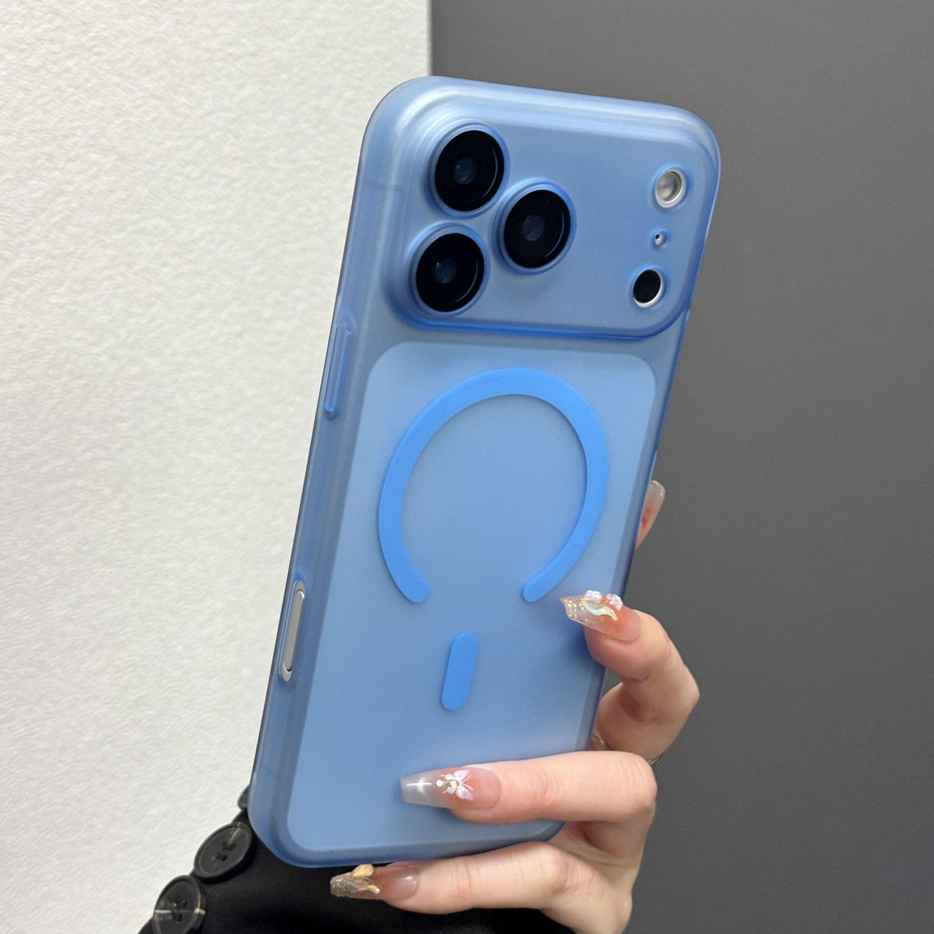 

Matte Case for Apple iPhone 11, 12, 13, 14 (16, 17 Pro Max) with Full Lens Wrap & Transparency 14 Pro Max