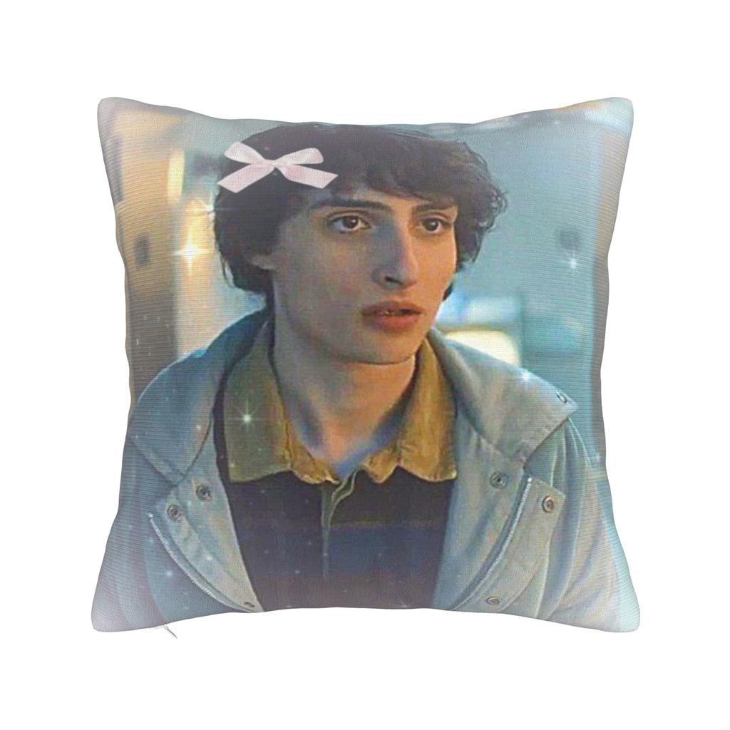 Federe Cuscino Will Byers Merch Copricuscino Morbido Copricuscino da Lancio Decorazione Soggiorno con Cerniera Multimisura