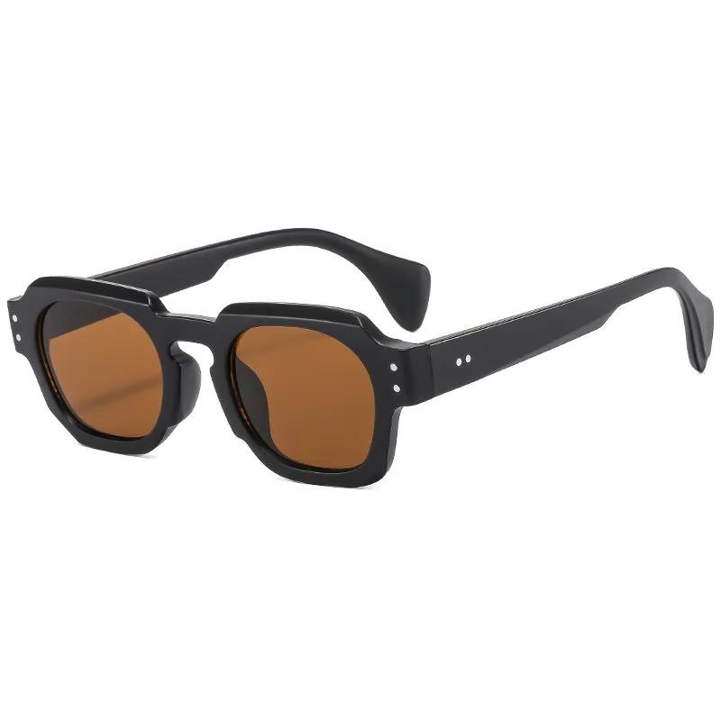 Retro Square Frame Sunglasses ladies Men Fashion Big Frame Vintage Sun Glasses Anti Blue Light Glasses Shades UV400 Eyeglasses for daily use