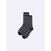 Gu By Uniqlo Crew Socks  Border 
