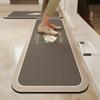 1pc Diatom Mud Floor Mat, Super Absorbent Kitchen Mat, Quick-Drying Kitchen Rugs
