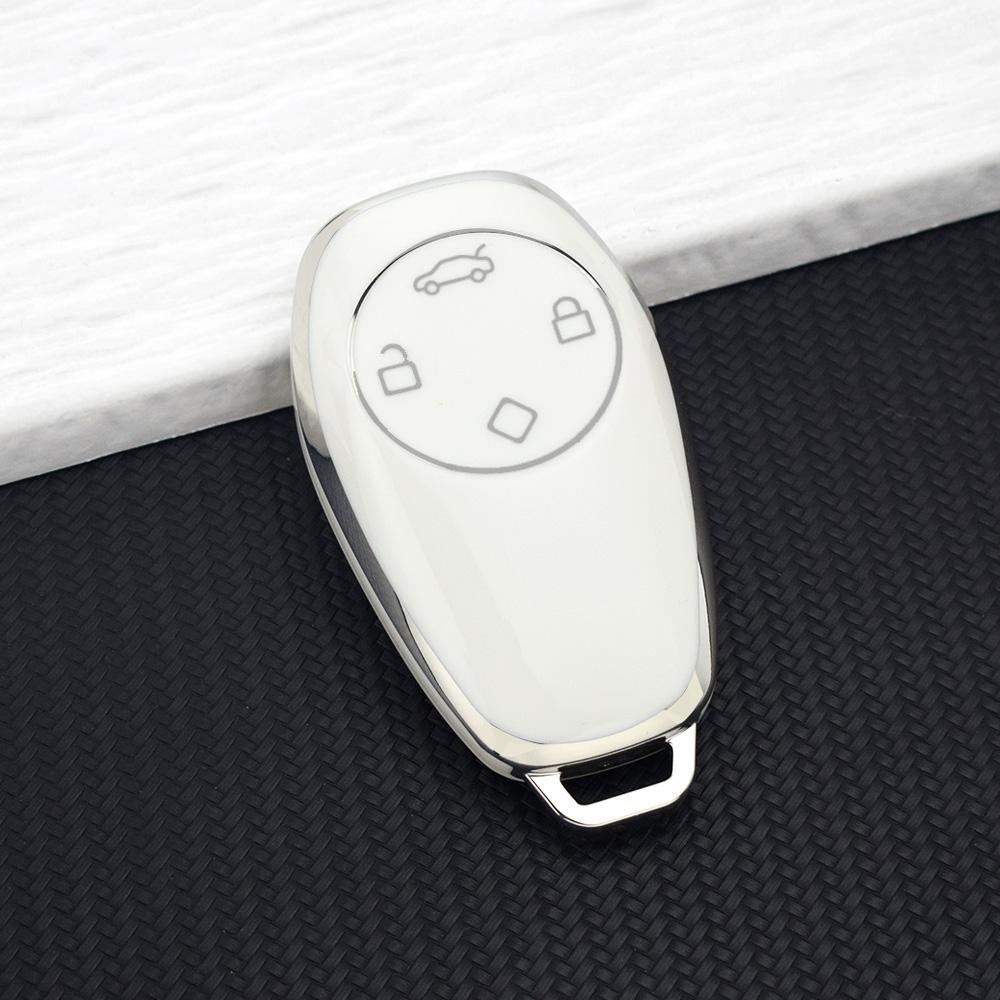 High-Quality Car Key Case Cover For Tpu Car Key Cover Shell For Leapmotor T03 C11 C01 S01 Key Holder Key Chain Auto Accessories