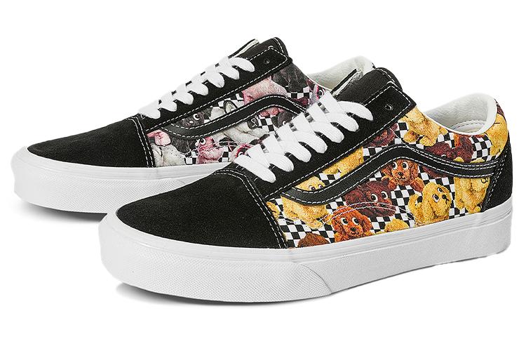 Vans Scarpe da Skateboard Old Skool Basse Unisex Nero Bianco VN0A7Q2JLNN