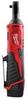 Трещоточный ключ Milwaukee M12 IR 1/4"