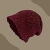 Women's Loose Fitting, Brimless Beanie, Knitted Hollow Hat, Toe Cap, Women's Hat, Thin Cut, Woolen Hat, Knitted Hat, Pile Cap