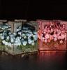 Handmade DIY Tulip Night Light 3D Magic Mirror – Perfect Birthday Gift for Couples or Friends