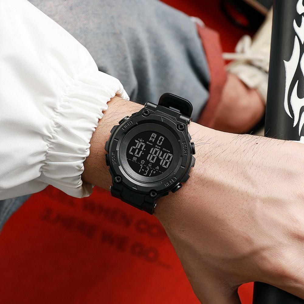 Multifunction Digital Watch LED Screen Wristwatches High Quality Electronic Watch  Outdoor Sports