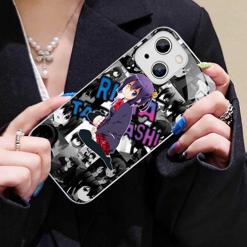 Chuunibyou Rikka Takanashi Cell Phone Case For IPhone 14 13 12 Mini 11 Pro XS Max X XR 14 Plus Tempered Glass Cover
