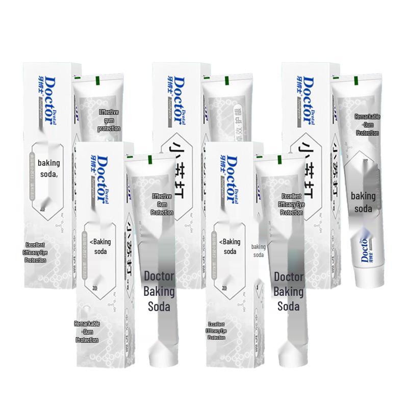 Dr. Dental Baking Soda Toothpaste 5-Pack