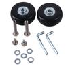 Luggage Suitcase Replacement Wheels Suitcase Repair Od 50Mm Axles Deluxe + Screw