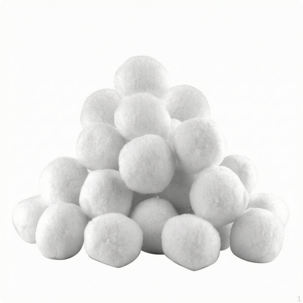 40 Pieces Indoor Snowball Soft Ball Safe for Classroom Activities, Children