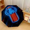 Kenworth Print 8?Ribs Automatic Umbrella Wind Resistant Lightweight Folding Umbrella For Outdoor Travel