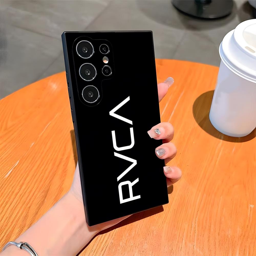 

Cool R-RVCA Phone Case For Samsung S26 S25 Ultra S24 S23 Fe S22 S20 S21 Plus A54 A34 A53 A16 Back Cover Samsung s21ultra