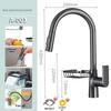 Kitchen Faucet Sprayer with Pull-Out Telescopic Head