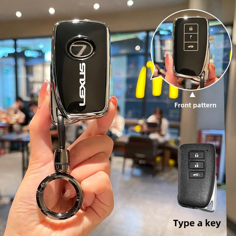 Lexus ES200/ES300h/RX300/NX200 Full TPU Key Cover with Buckle
