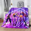 Future Fashion Icons Blanket Comfortable Perfect for Bedding Office Chair Livingroom for All Seasons Digital Print