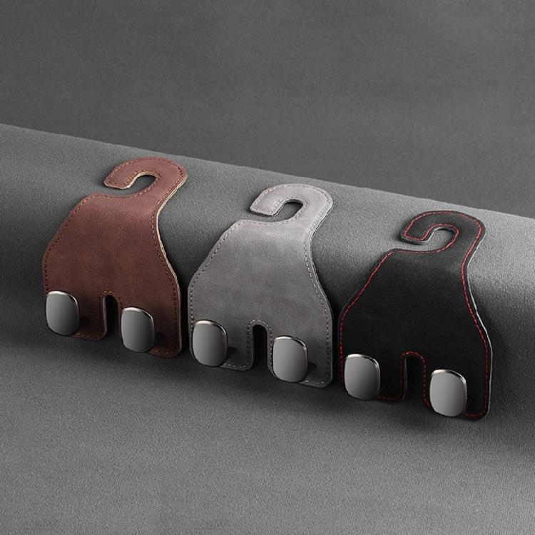 Car Back Seats Hook Rear Seats Hook Automotive Headrest Hooks Heavy Duty Double Hook Car Interior Organizer Accessories