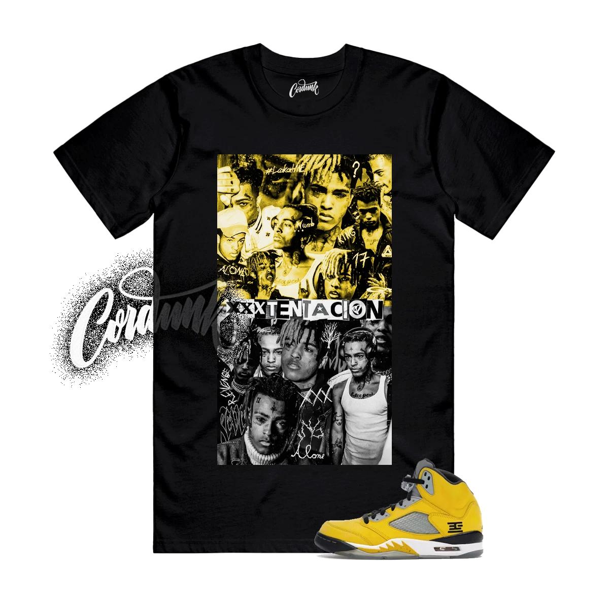 5 Tokyo Yellow Black White T Shirt Match XX 130